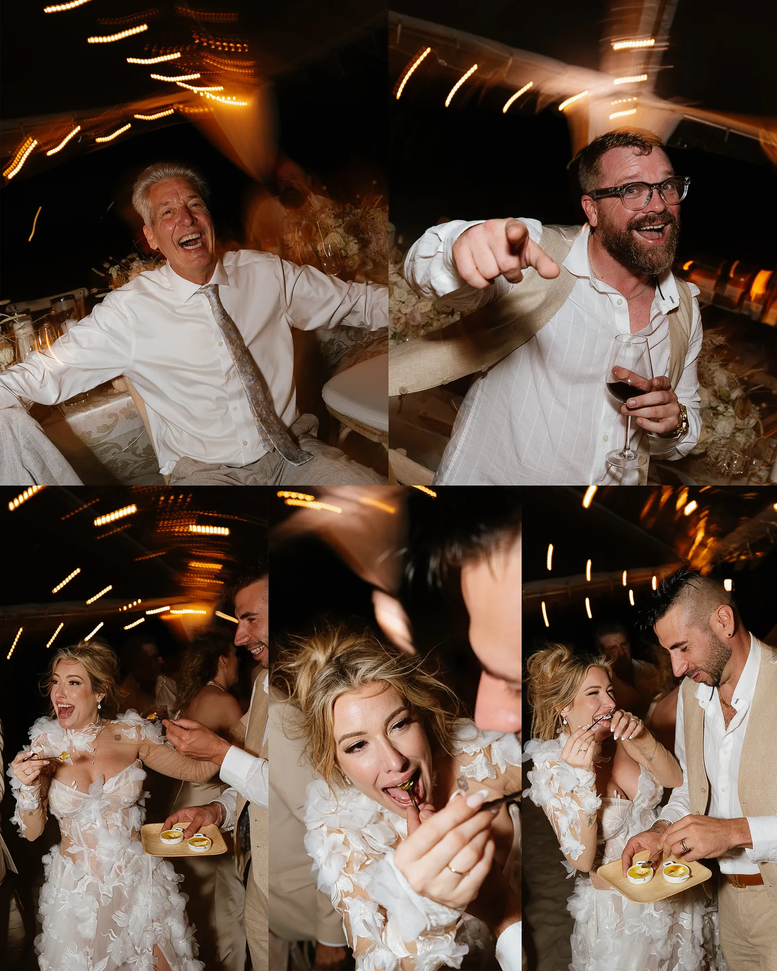 Alicia & Josh wedding album spread