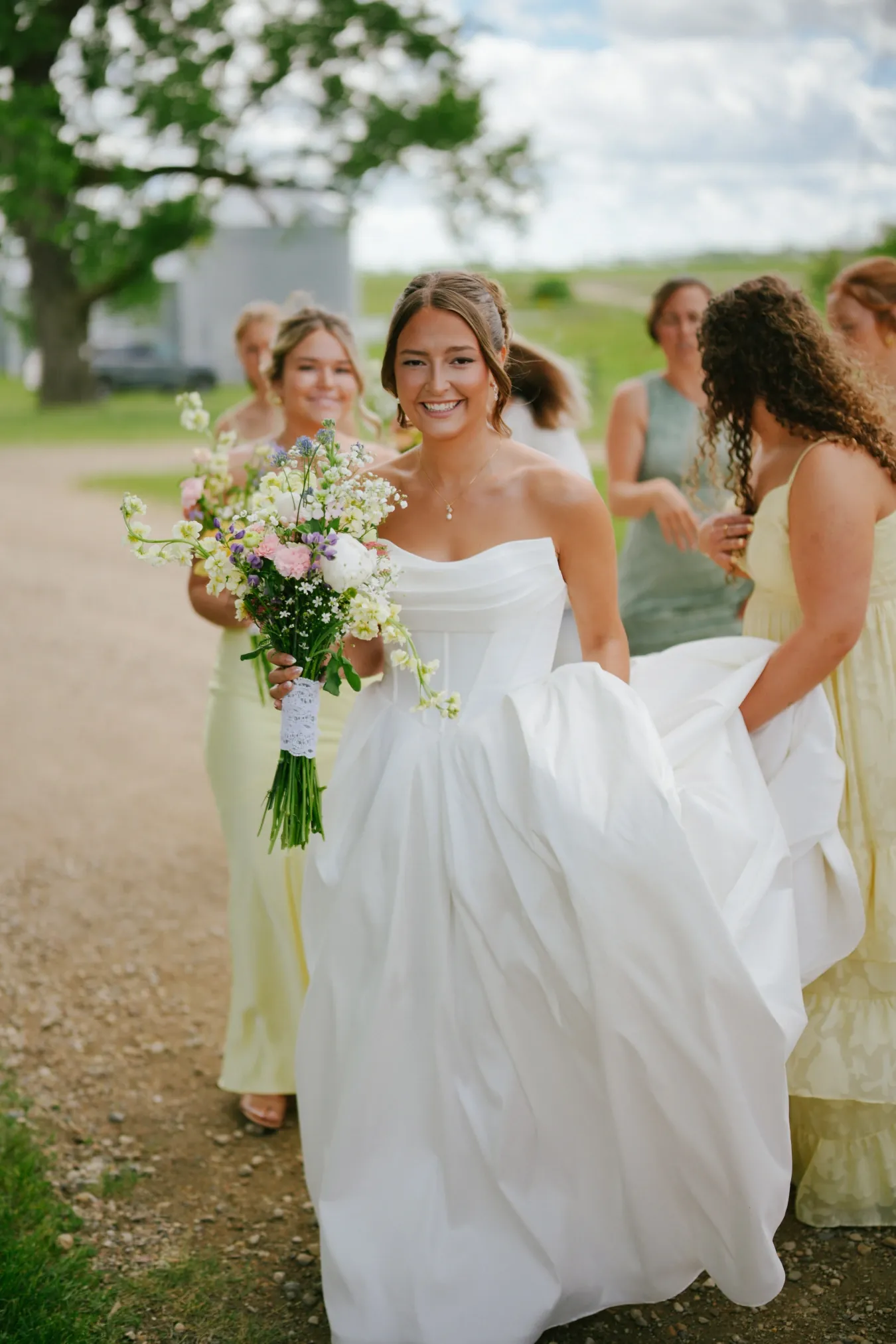 Amy & Teddy wedding at Family farm