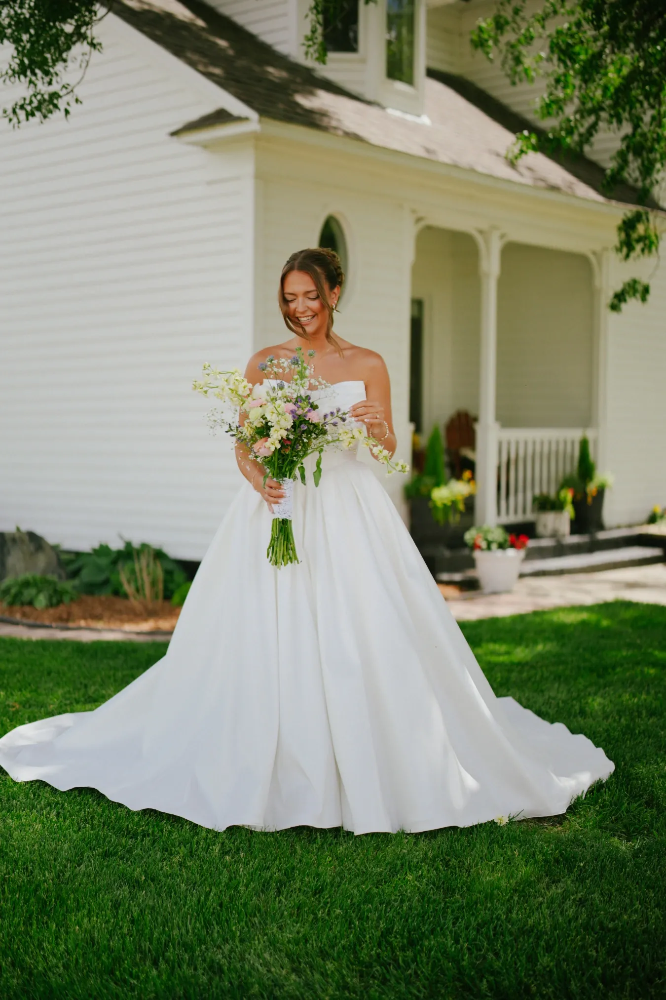 Amy & Teddy wedding at Family farm