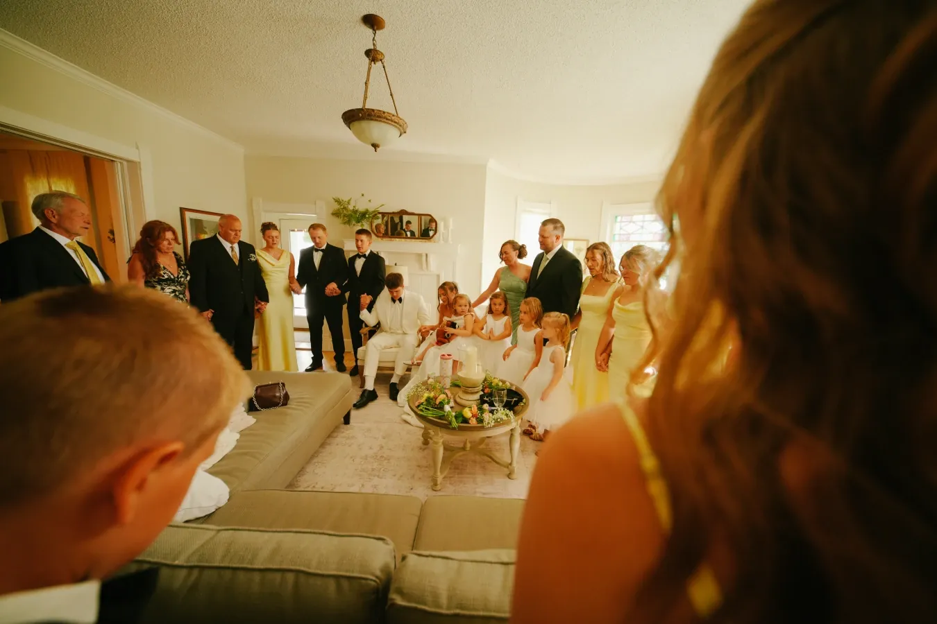 Amy & Teddy wedding at Family farm