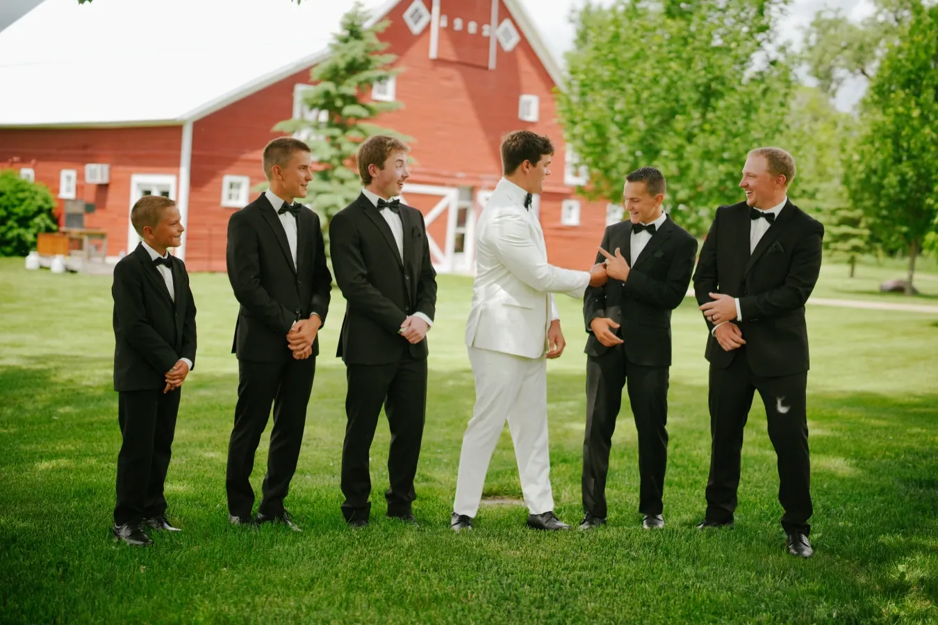 Amy & Teddy wedding at Family farm