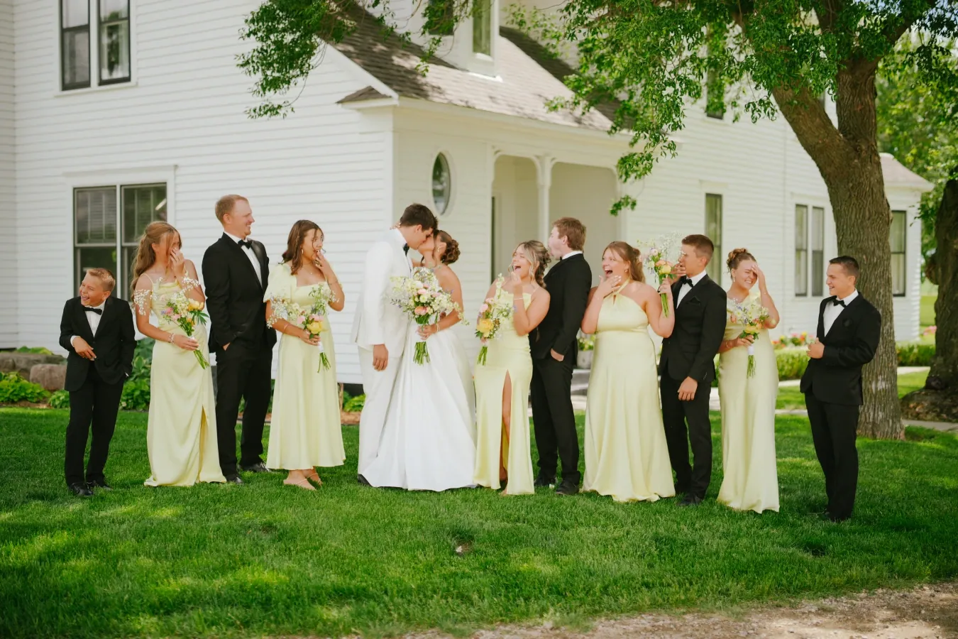 Amy & Teddy wedding at Family farm