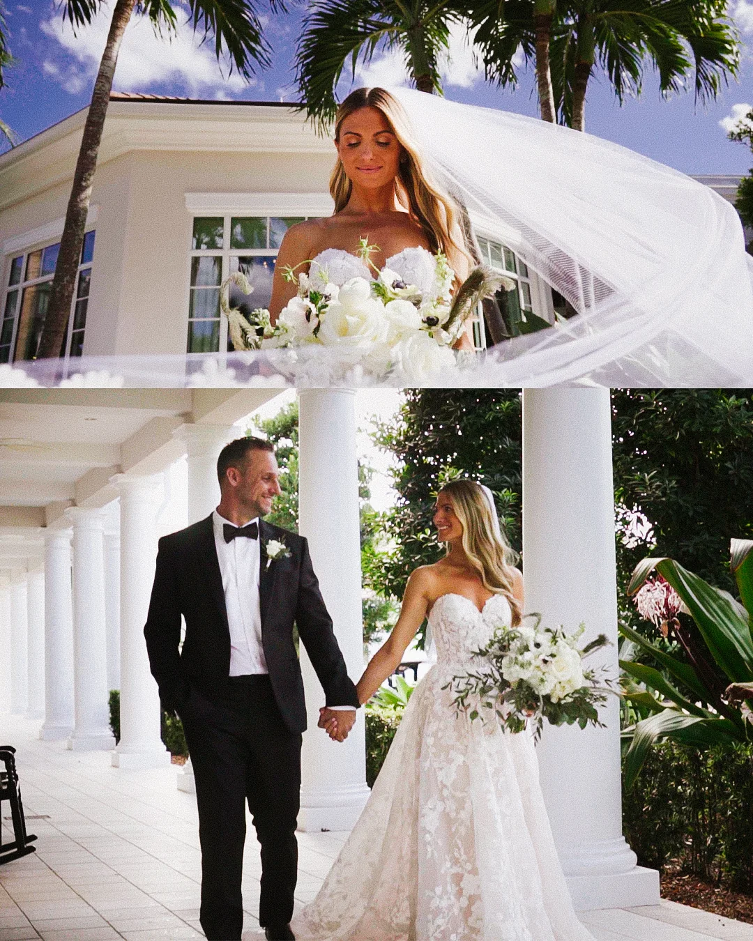 Cara & Samuel wedding album spread