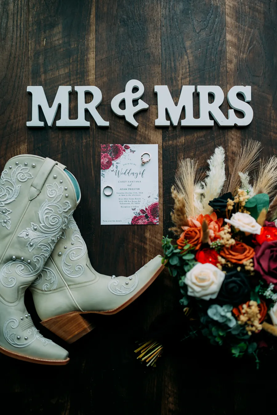 Casey & Adam wedding at Ever After Farms Ranch