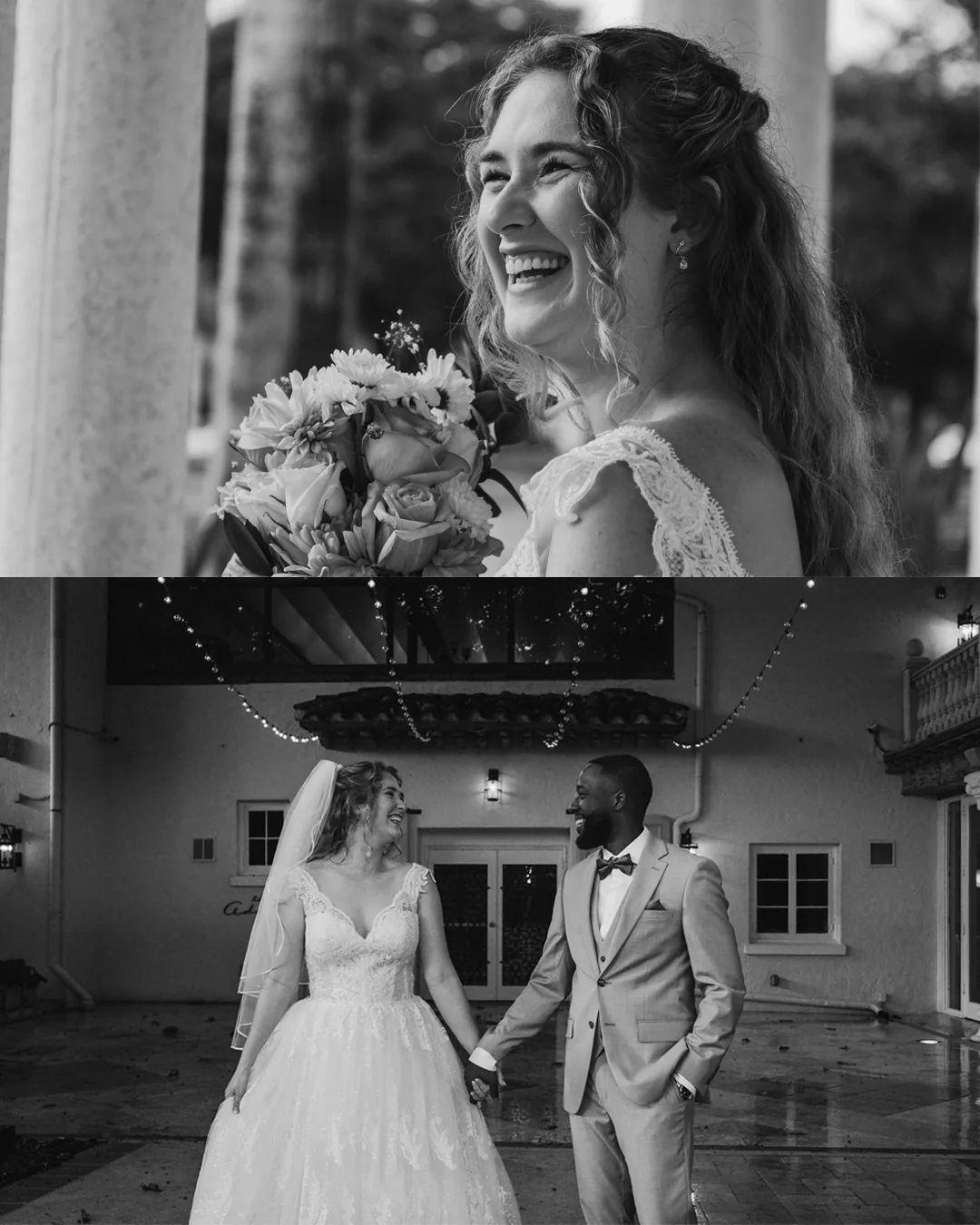 Emily & Levi wedding album spread