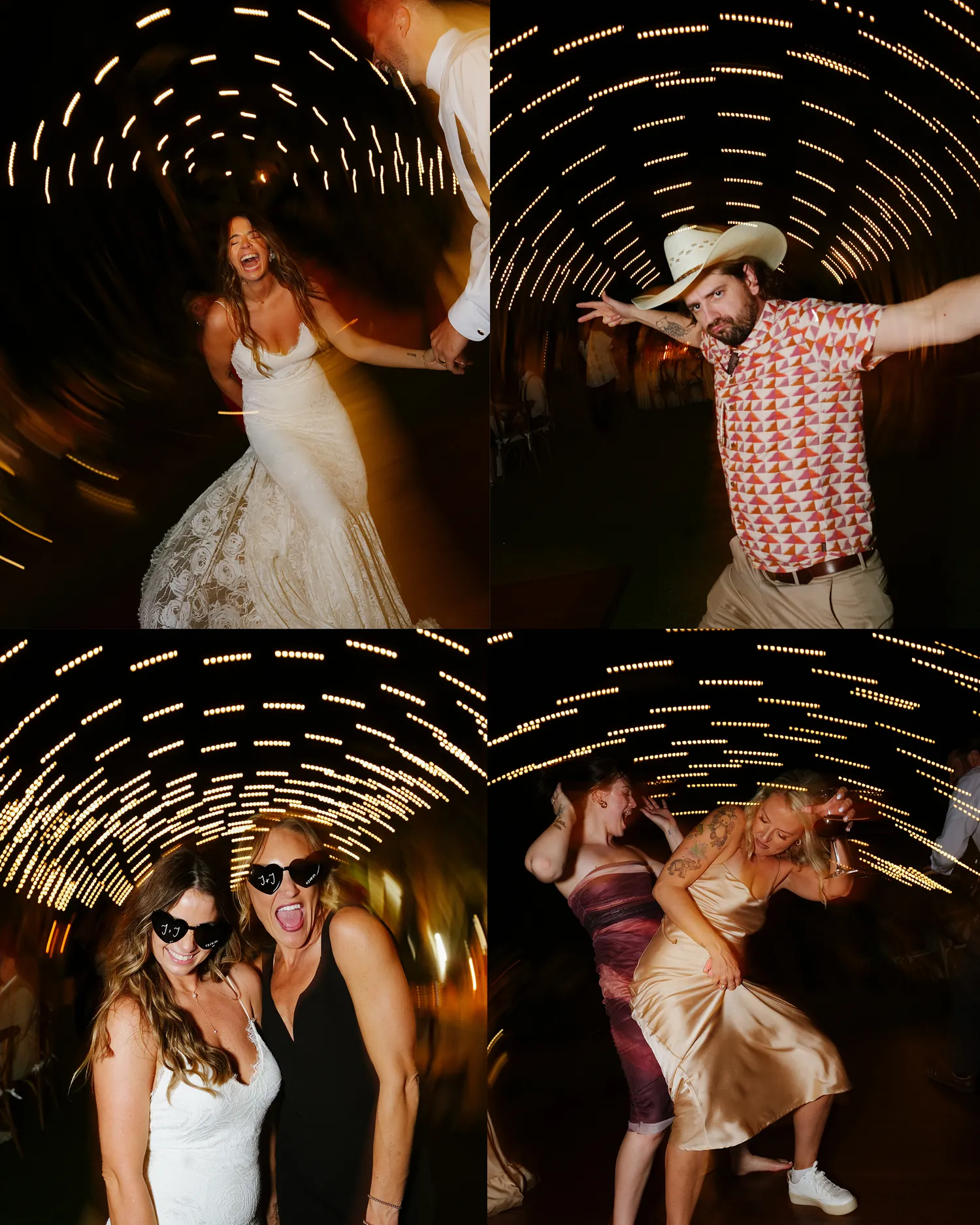 Jaime & John wedding album spread