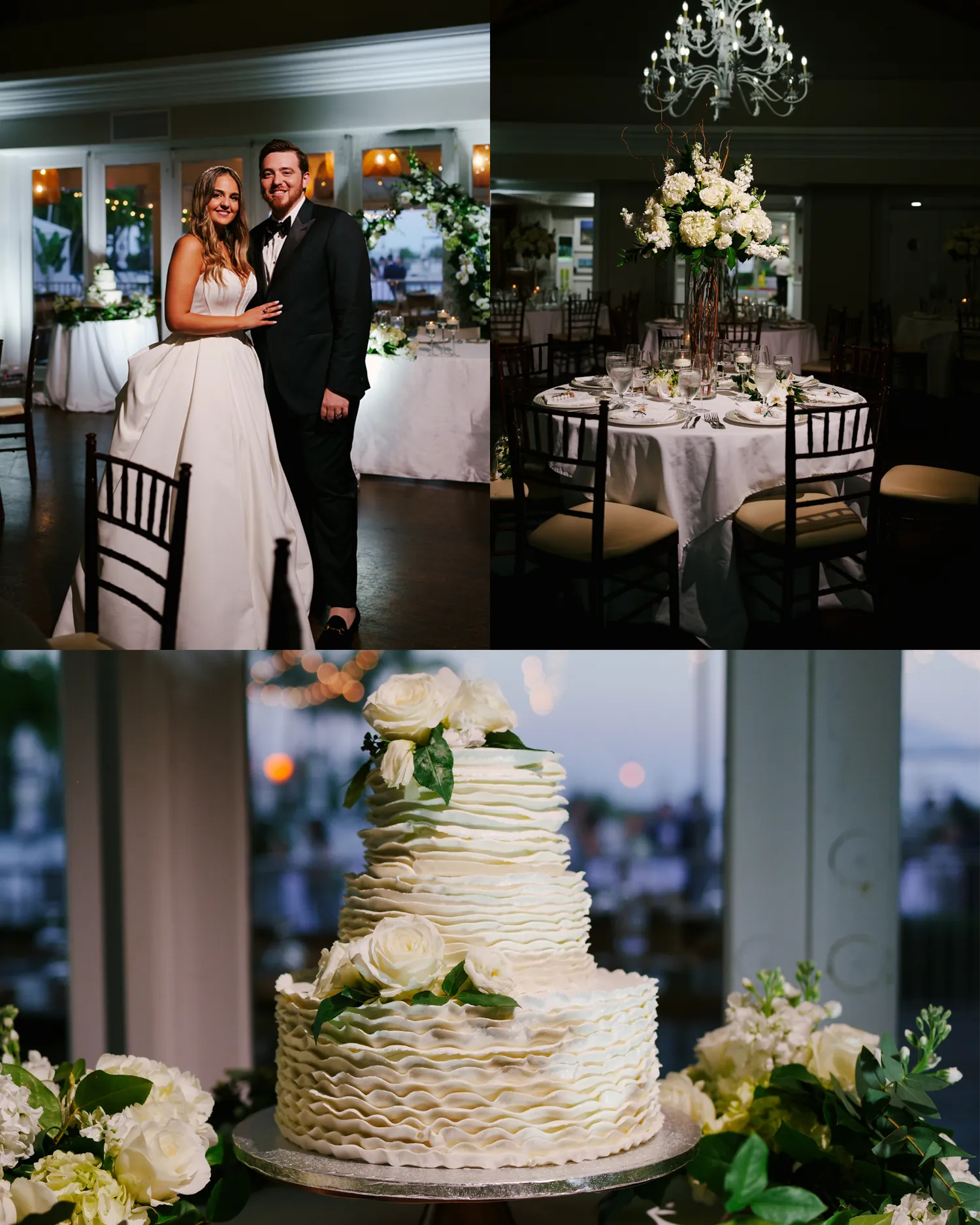 Joanna & Miguel wedding album spread