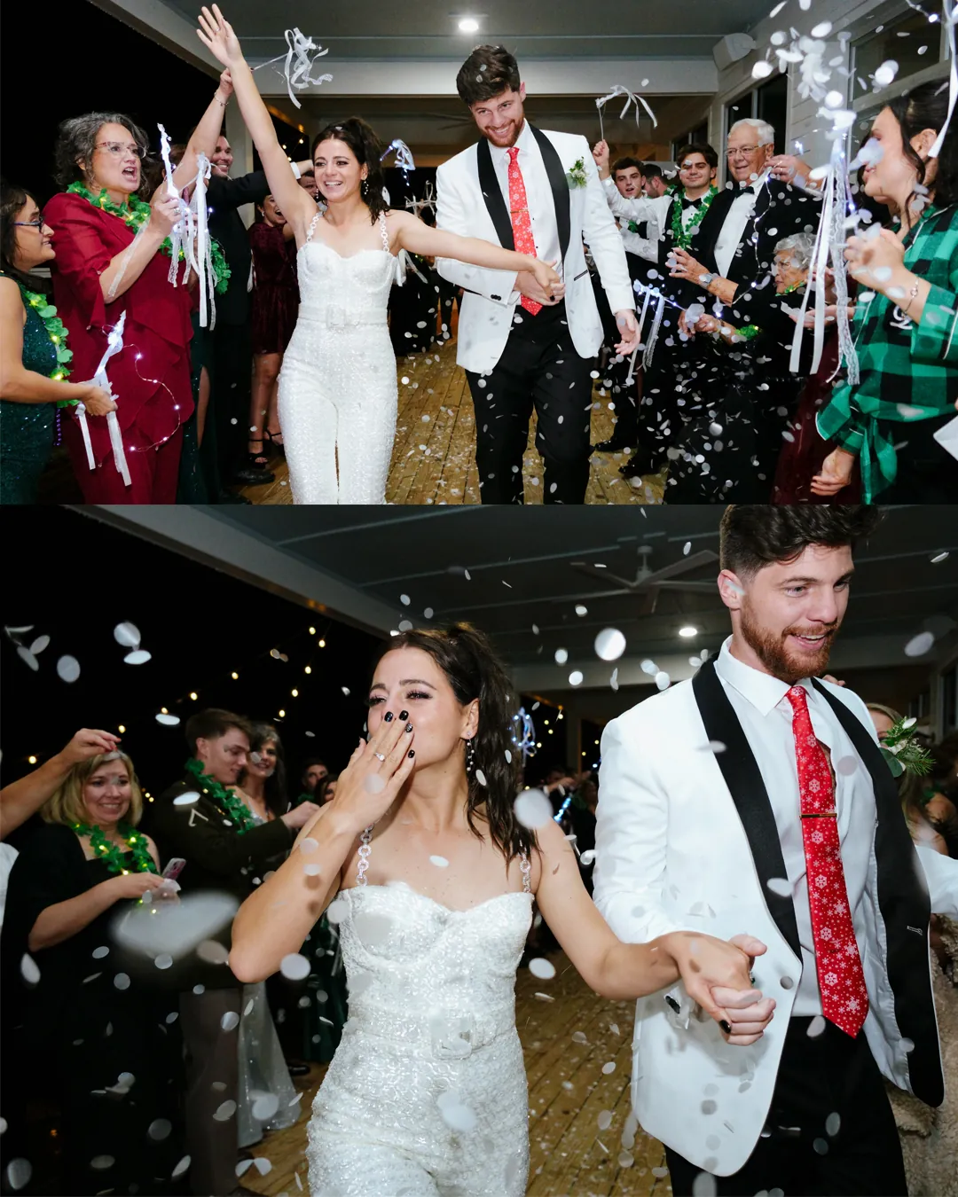 Rhegan & William wedding album spread