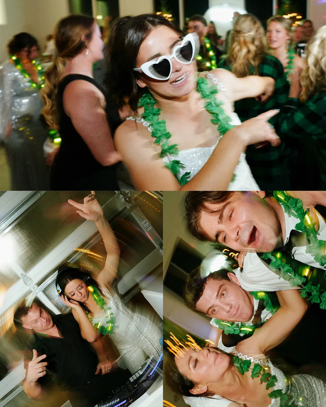 Rhegan & William wedding album spread