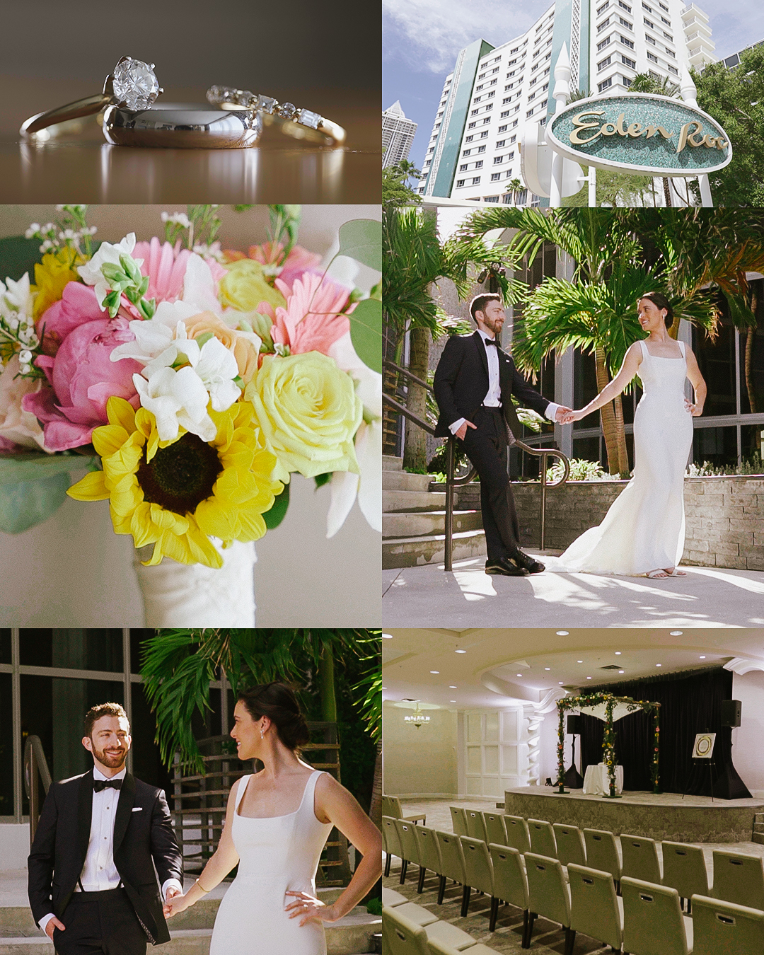 Julia and Daniel's wedding at Eden Roc Miami pic 2